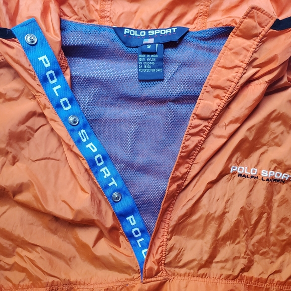 Polo Sport orange windbreaker - Picture 4 of 12